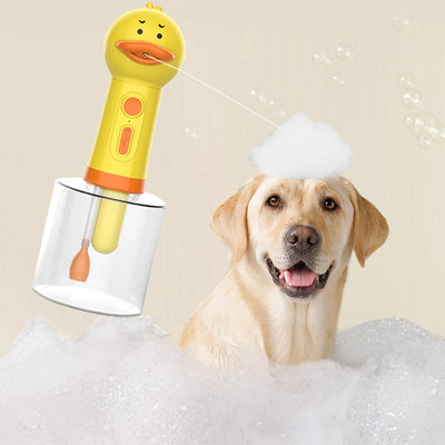 Yellow Duck Automatic Foam Dispenser for Pet Bathing AliExpress