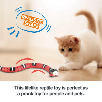 Interactive Smart Sensing Snake Toy for Cats & Kittens AliExpress