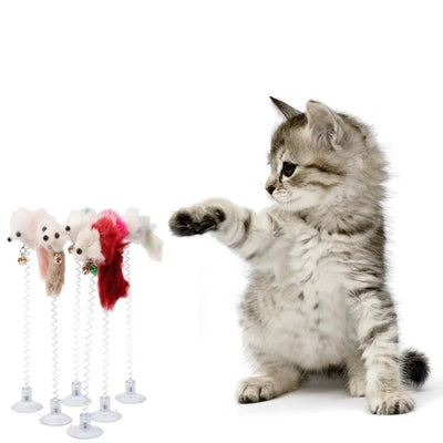 Interactive Feather Cat Toy with Mini Bell AliExpress