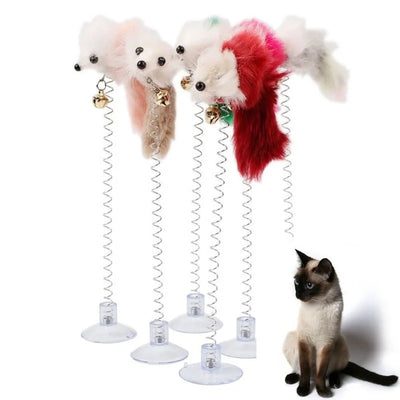 Interactive Feather Cat Toy with Mini Bell AliExpress