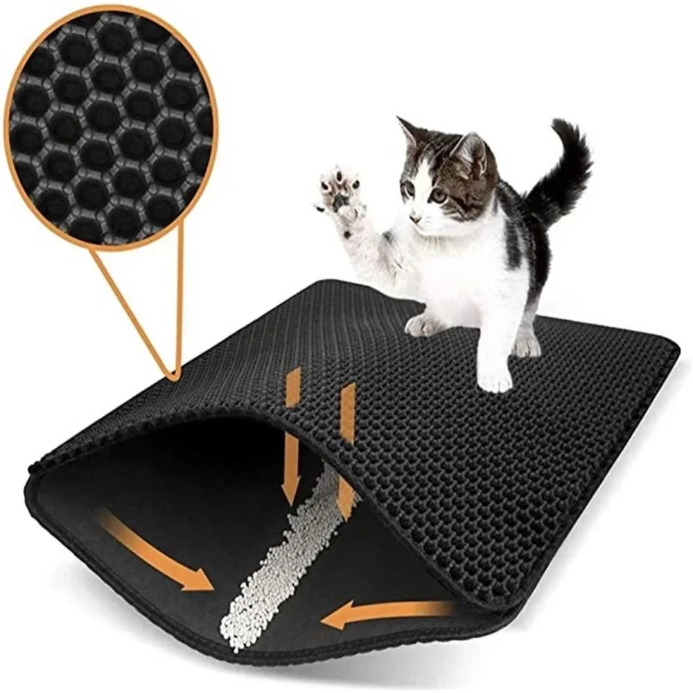 Waterproof Double Layer Cat Litter Mat AliExpress