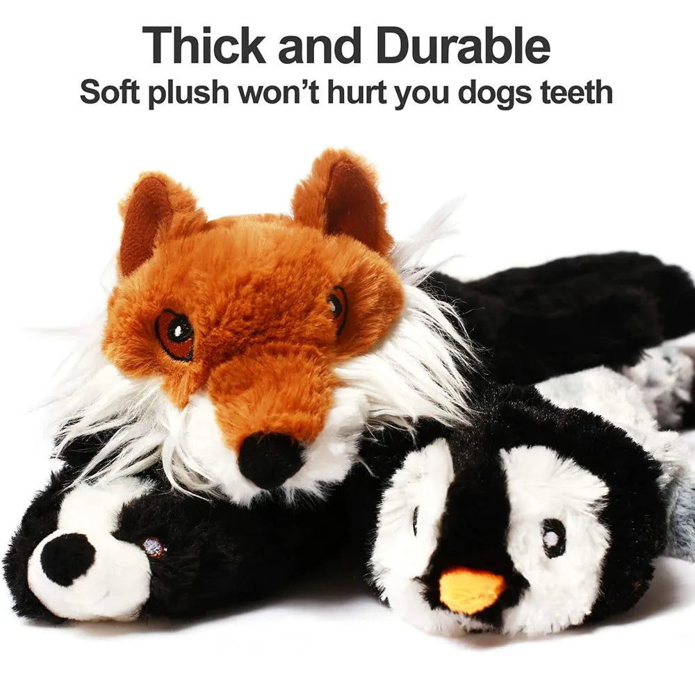 Durable Stuffing-Free Squeaky Dog Toy with Crinkle AliExpress