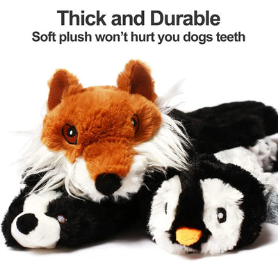 Durable Stuffing-Free Squeaky Dog Toy with Crinkle AliExpress