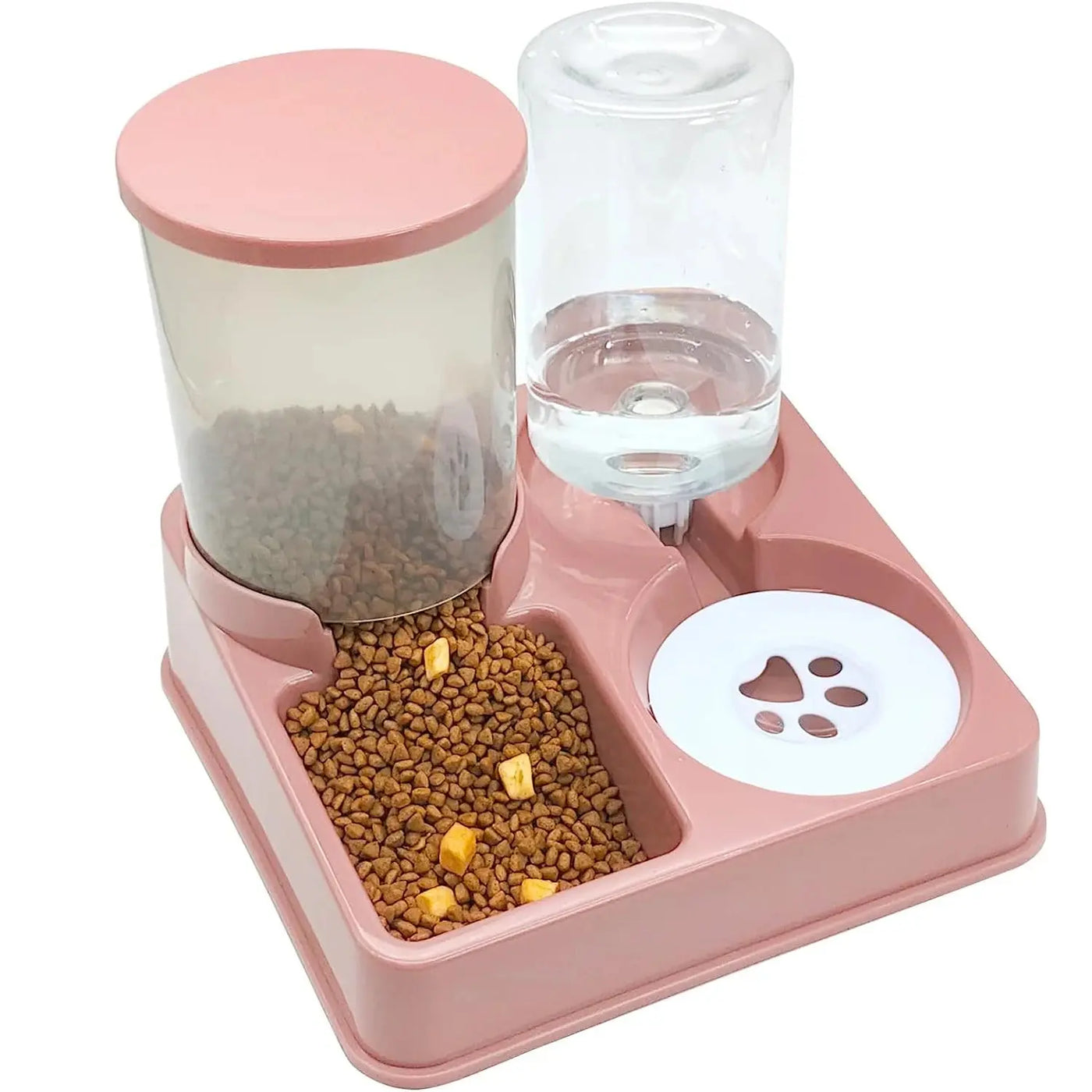 2-in-1 Automatic Cat Feeder & Water Dispenser - Poochi Paws