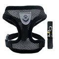 Adjustable Mesh Dog Harness Set