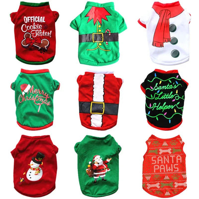 Christmas Dog Clothes for Small to Medium Dogs AliExpress