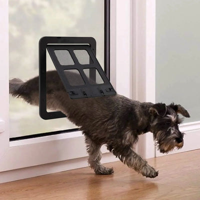 Lockable Magnetic Pet Door for Safe Outdoor Access AliExpress