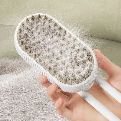 Pet Steam Spray Grooming Brush