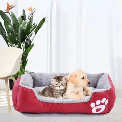 Cozy Square Pet Bed for Cats & Dogs AliExpress