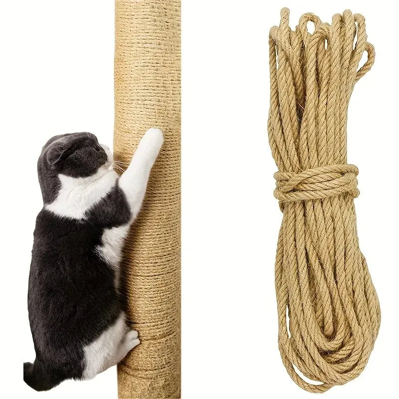 DIY Natural Sisal Rope Cat Scratcher Toy AliExpress