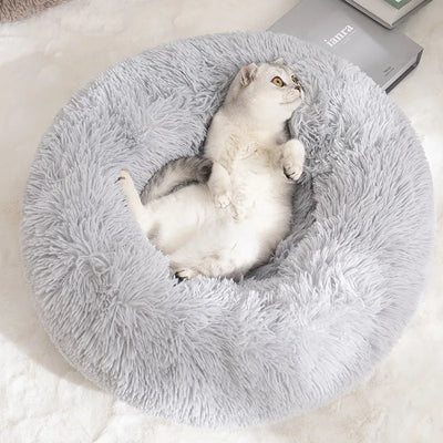 Plush Donut Dog Bed for Cozy Comfort AliExpress