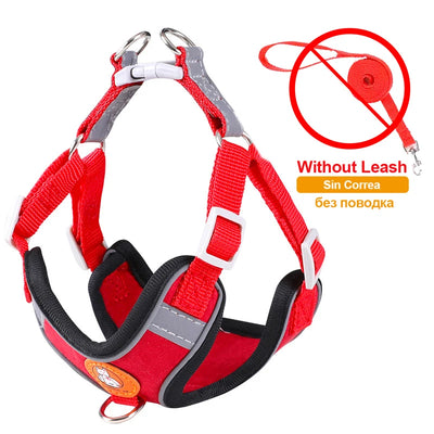 Reflective No-Pull Dog Harness Set