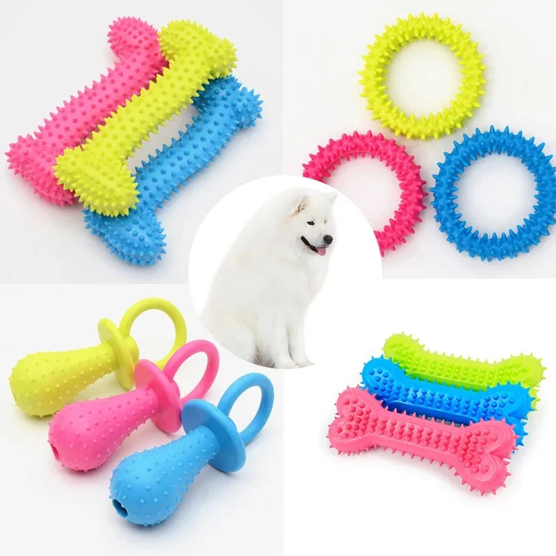 Durable Rubber Chew Toy for Small Dogs & Puppies AliExpress