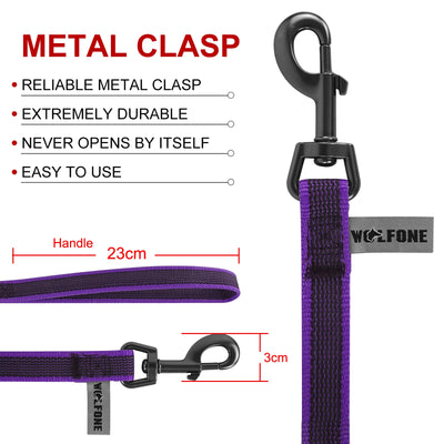 Dual-Color Long Dog Training Leash