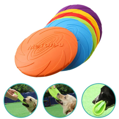 Durable Silicone Dog Flying Disc Toy AliExpress