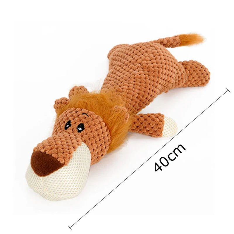 Durable Plush Squeaky Toy for Large Dogs AliExpress