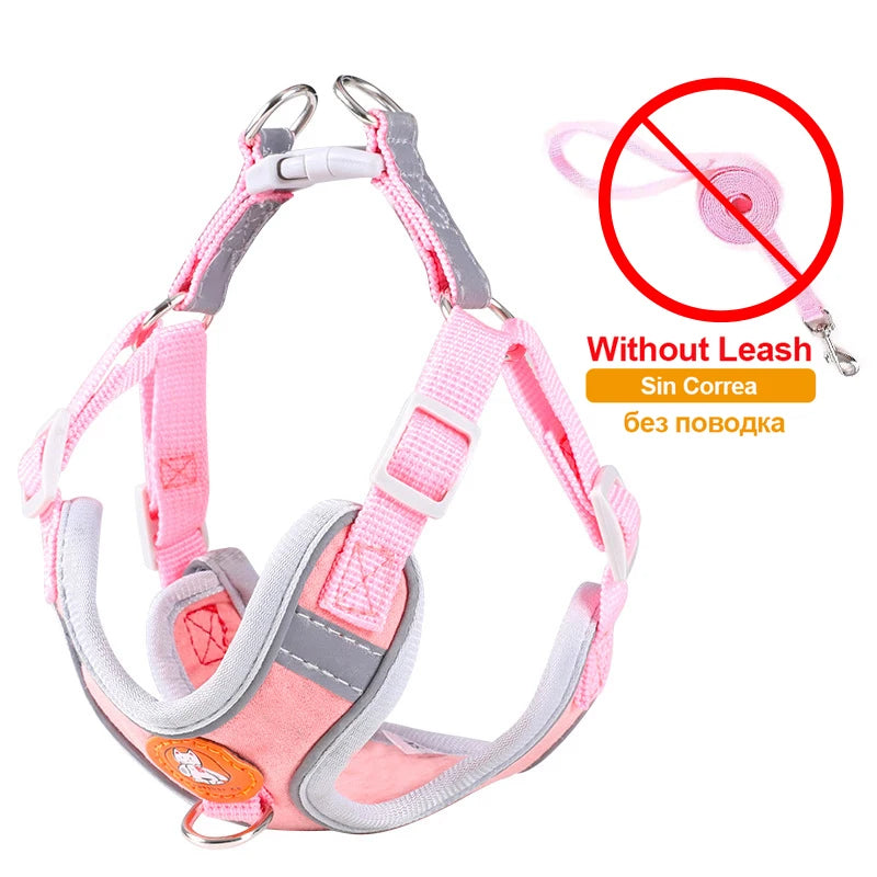 Reflective No-Pull Dog Harness Set