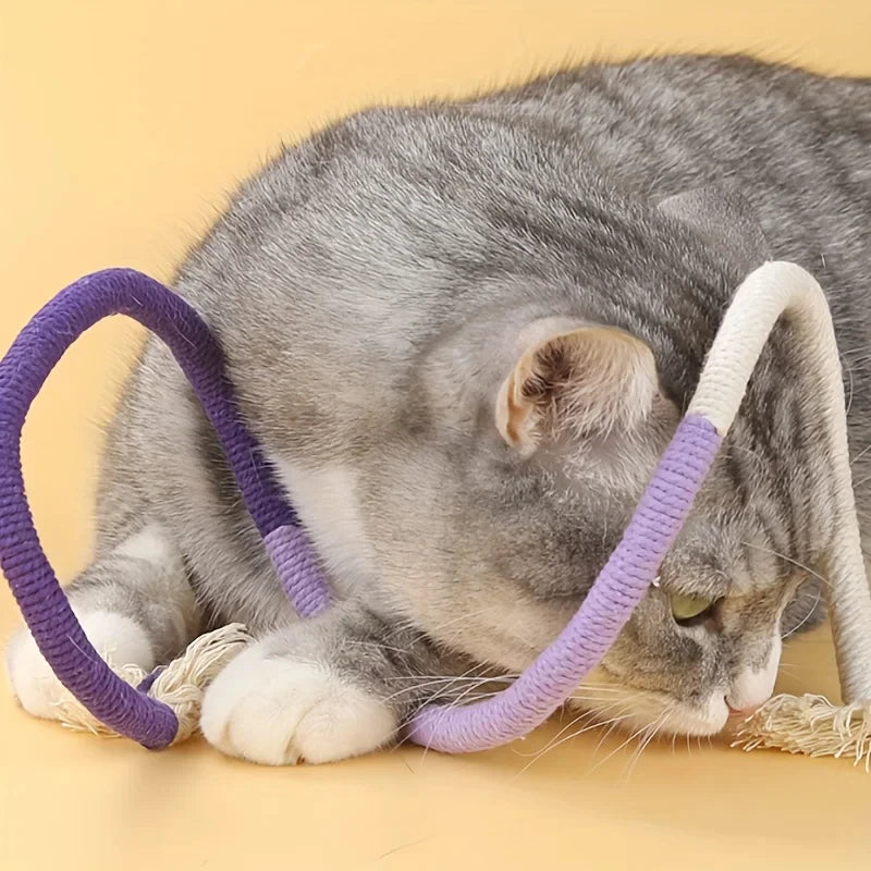 Cat Bite Rope Toy for Teething and Play AliExpress