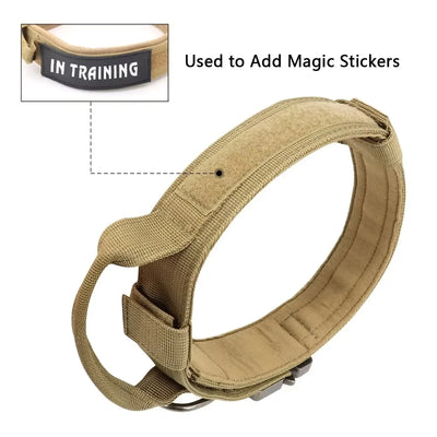 Military-Grade Tactical Dog Collar