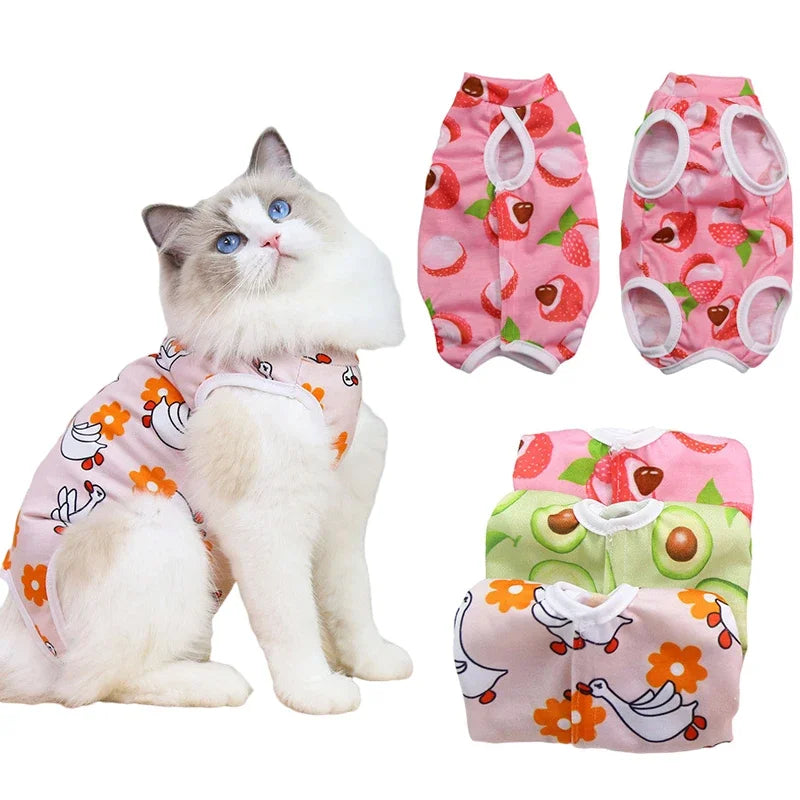 Soft, Breathable Weaning Vest for Cats with Wound Protection AliExpress