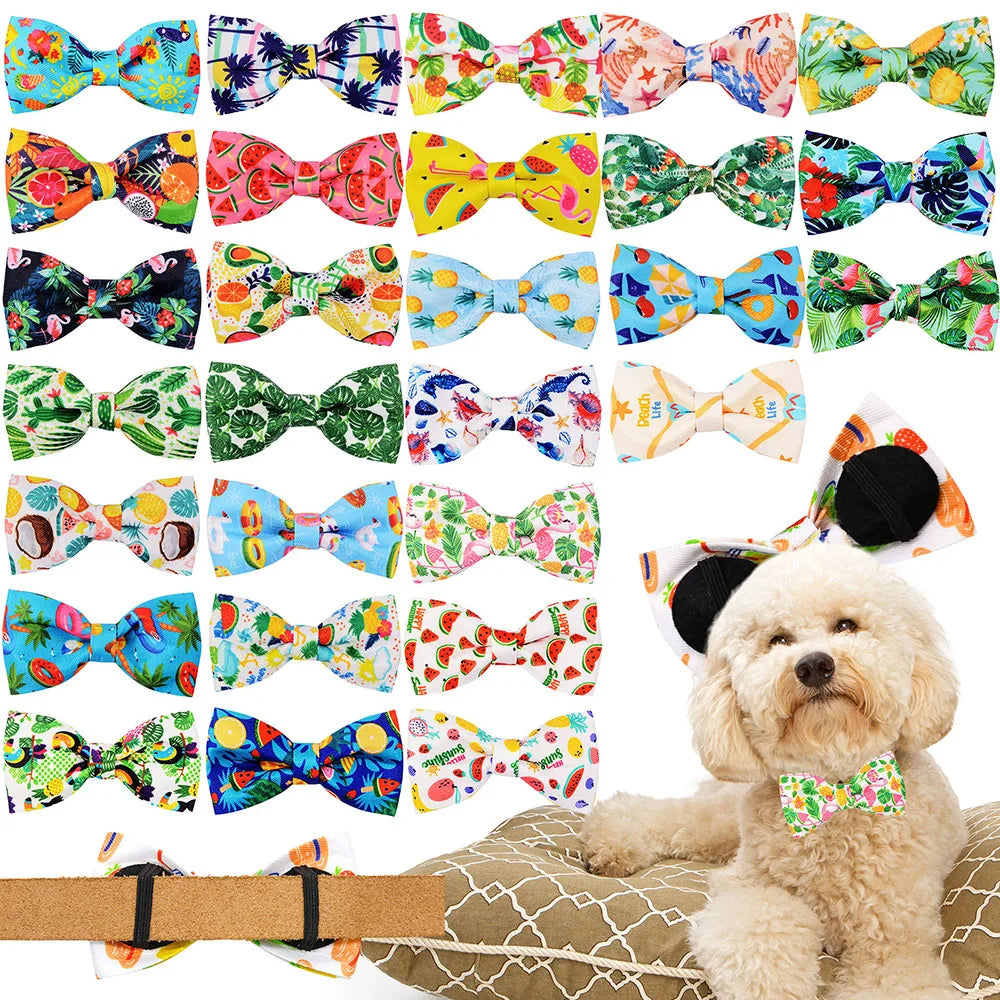 Adjustable Pet Bow Tie Set