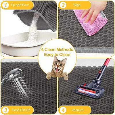 Waterproof Double-Layer Cat Litter Trapping Mat AliExpress