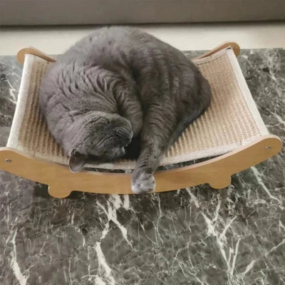 Multifunction Wooden Cat Scratching Pad & Sleeping Bed AliExpress