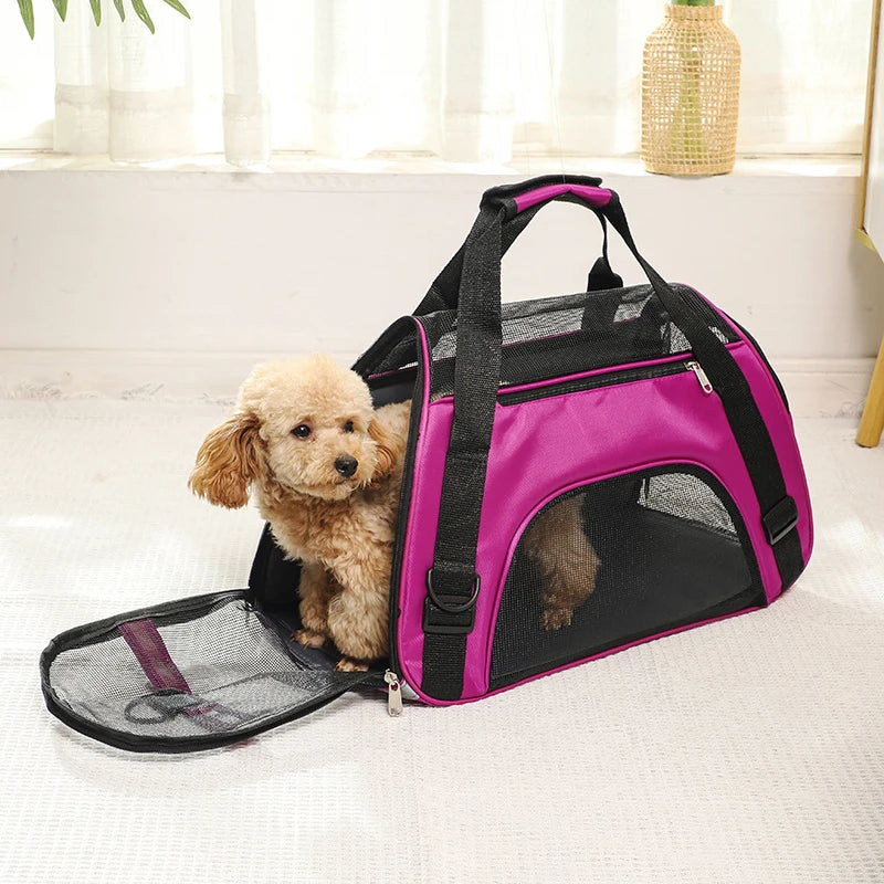 Soft-Sided Pet Travel Carrier