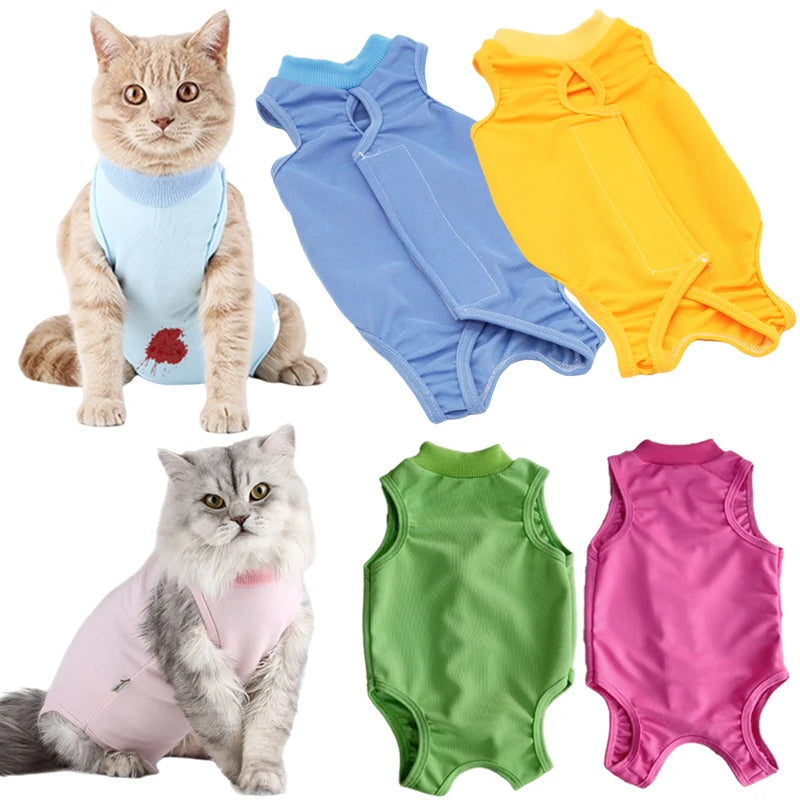 Anti-Lick Pet Surgery Recovery Suit Vest AliExpress