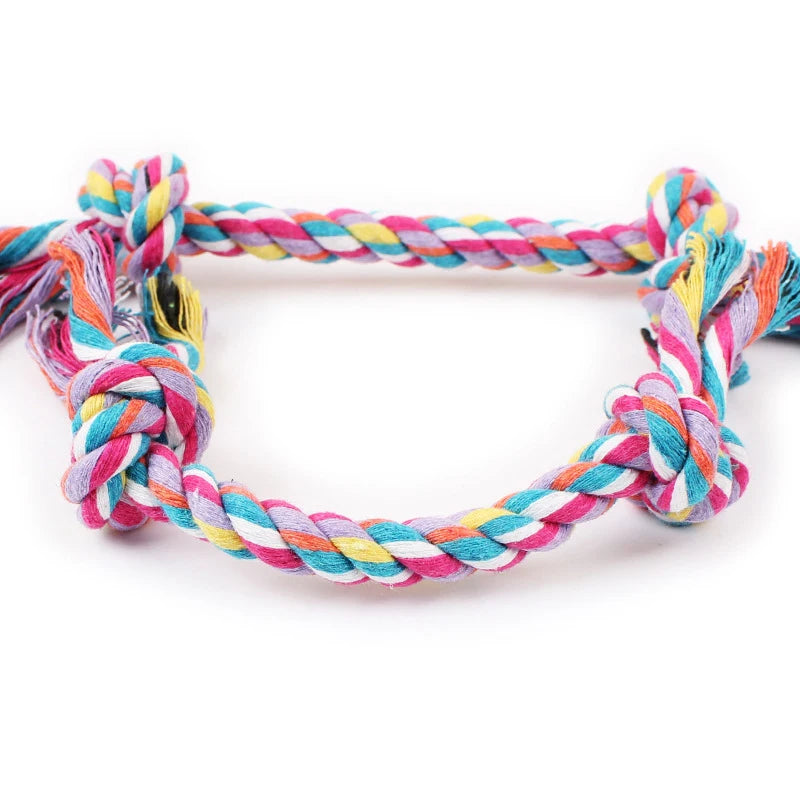 Durable Double Knot Cotton Rope Pet Chew Toy AliExpress