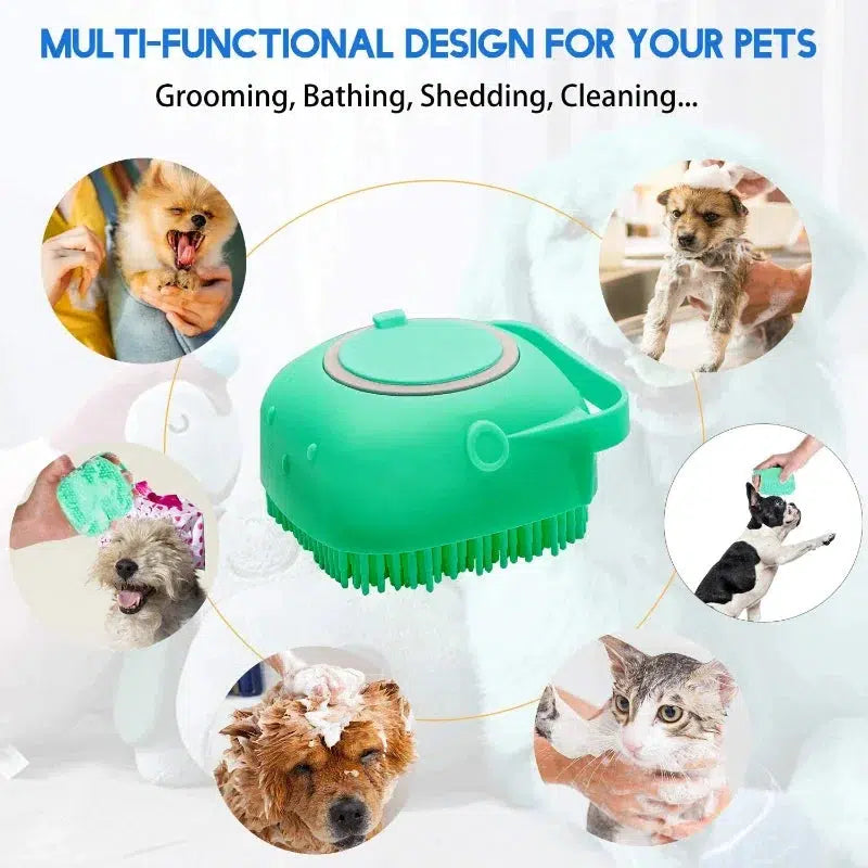 Soft Silicone Pet Bath Brush