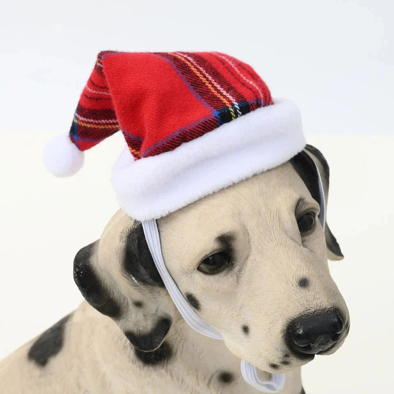 Pet Cat Dog Christmas Hat Cap Puppy Dog Accessories for Small Dogs Dog Costume Dog Hats for Cats Dog Costumes Pet Supplies Poochi Paws