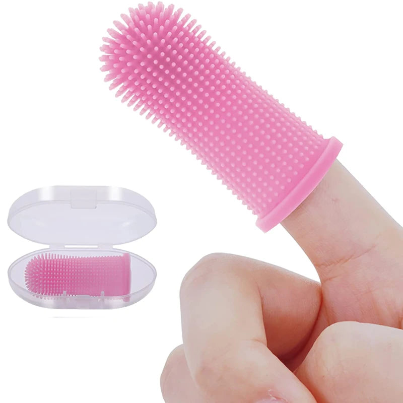 Soft Finger Toothbrush for Pets