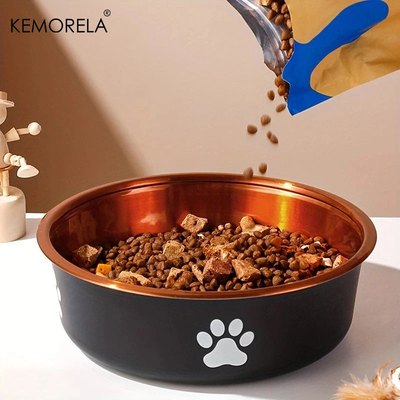 Anti-Slip Stainless Steel Dog Feeding Bowls AliExpress