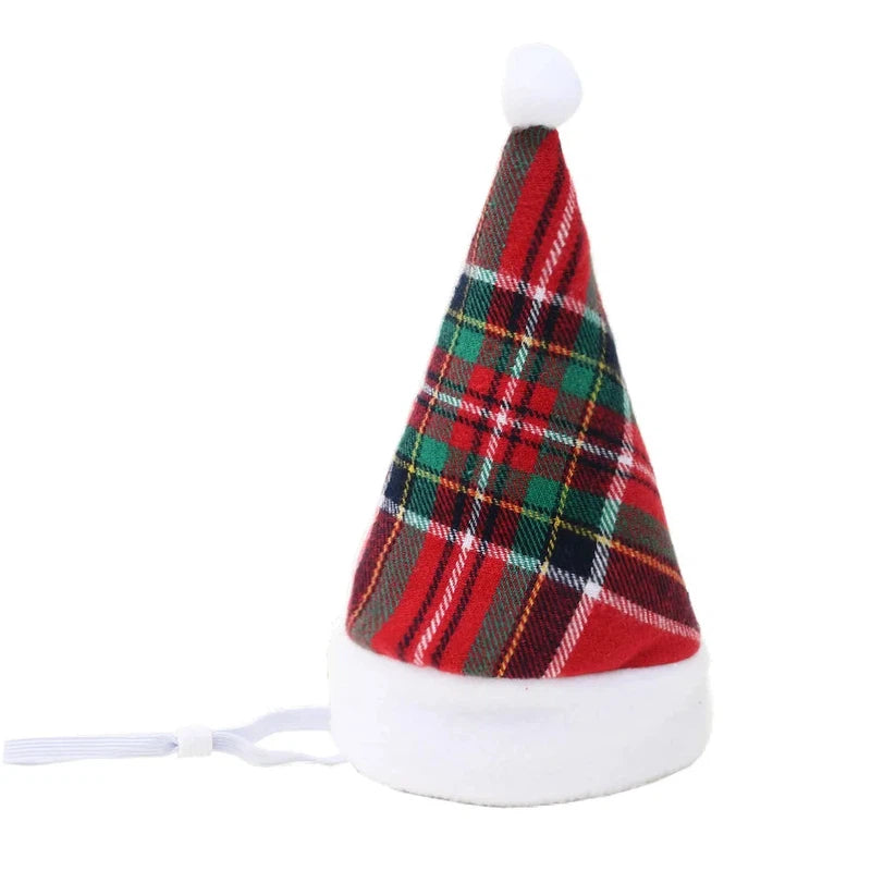 Pet Cat Dog Christmas Hat Cap Puppy Dog Accessories for Small Dogs Dog Costume Dog Hats for Cats Dog Costumes Pet Supplies Poochi Paws