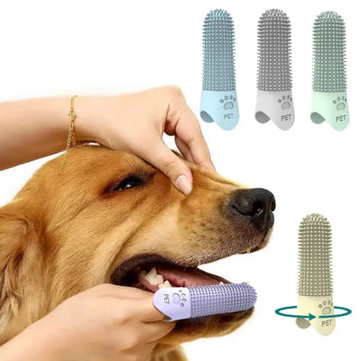 Silicone Finger Toothbrush for Easy Pet Dental Care AliExpress