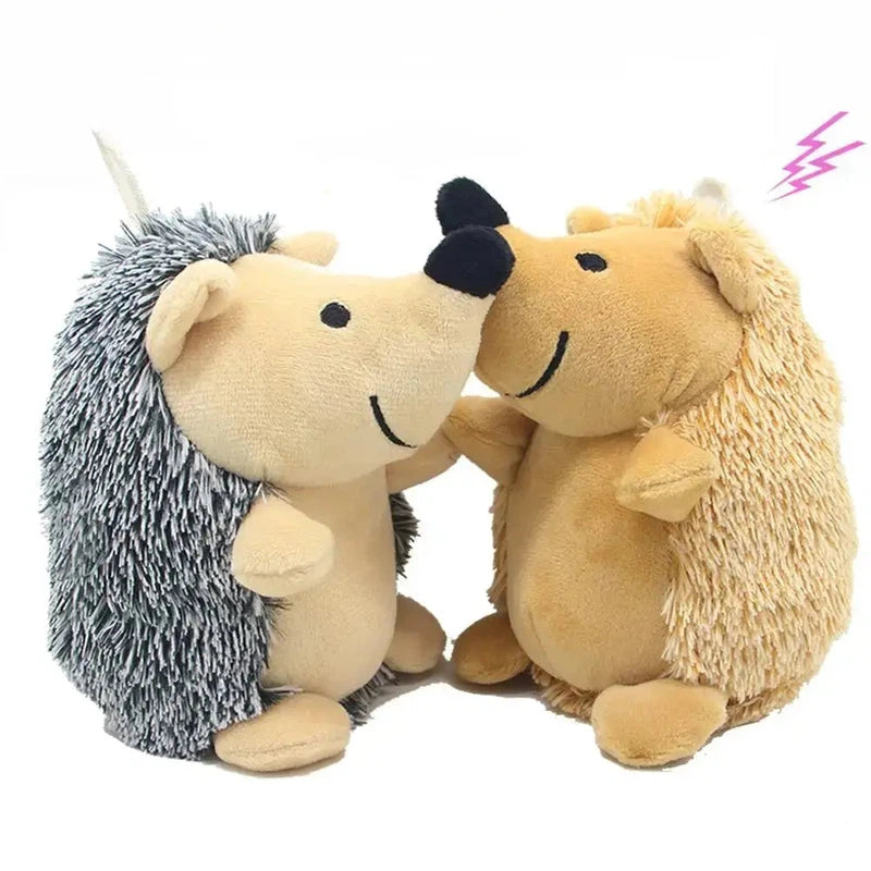 Soft Squeaky Hedgehog Toy for All Dogs AliExpress