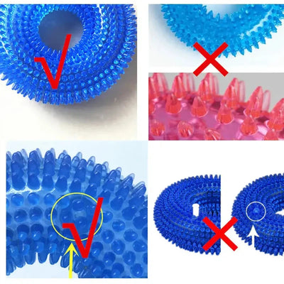 Squeaky Chew Ring for Dog Dental Health & Fun AliExpress