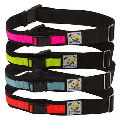 Squishy Face Studio Leash Belt for Hands Free Dog Walking Purple Medea