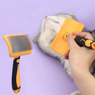 Stainless Steel Dog Brush for Grooming and Massage AliExpress