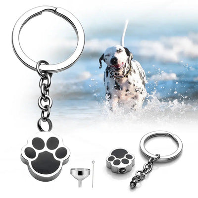 Stainless Steel Dog Paw Memorial Urn Pendant AliExpress