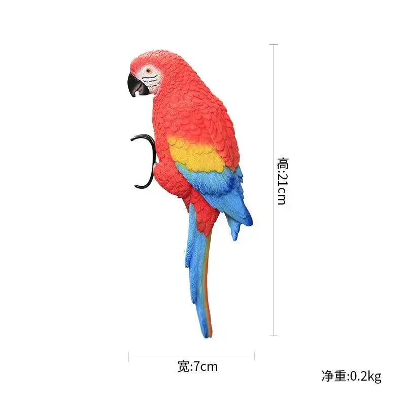 Tropical Parrot Resin Sculpture for Garden Decor AliExpress