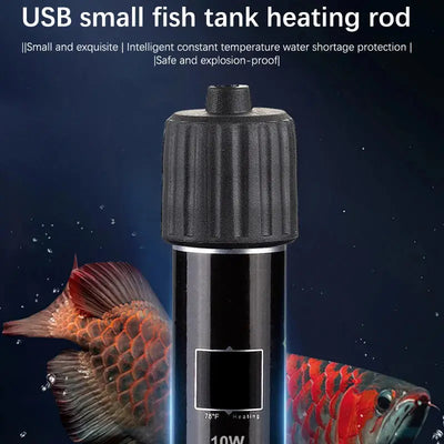 USB Mini Aquarium Heater – Constant 26°C for Small Tanks AliExpress