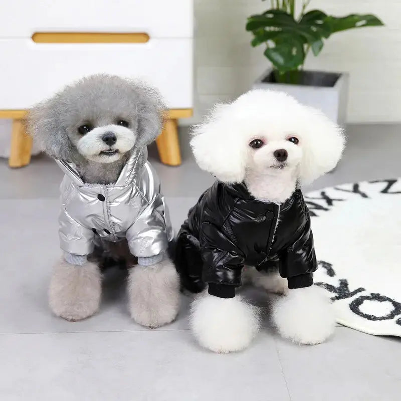 Waterproof Fleece Jumpsuit for Small Dogs – Winter Warmth AliExpress