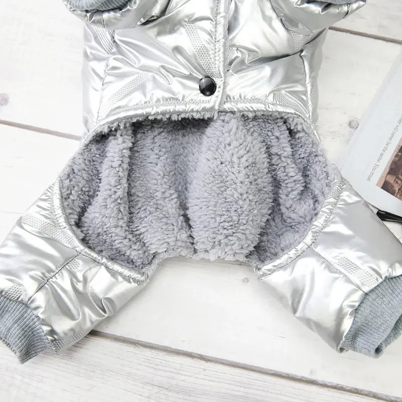 Waterproof Fleece Jumpsuit for Small Dogs – Winter Warmth AliExpress