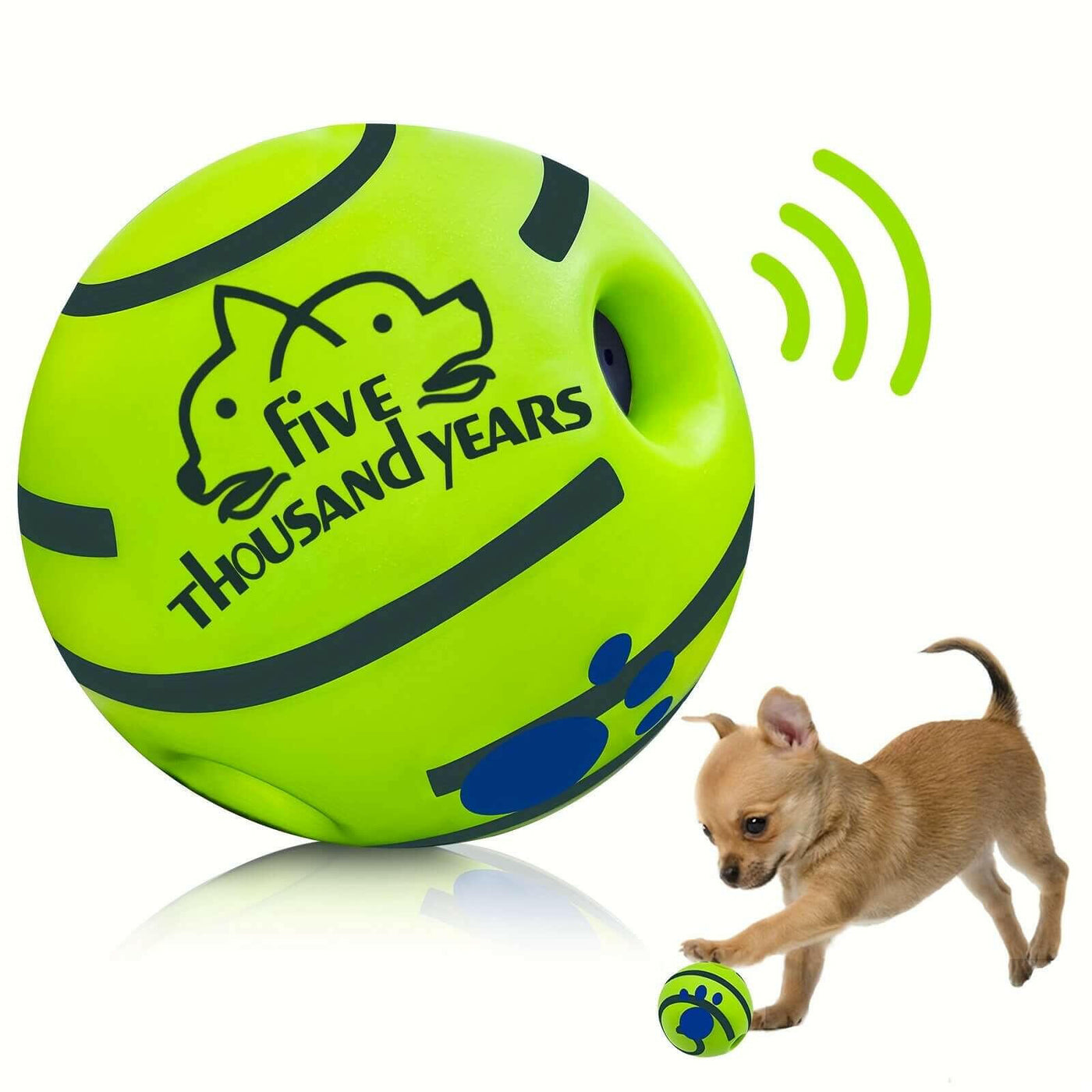 Interactive Dog IQ Giggle Ball