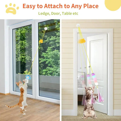 Hanging Elastic Cat Toy