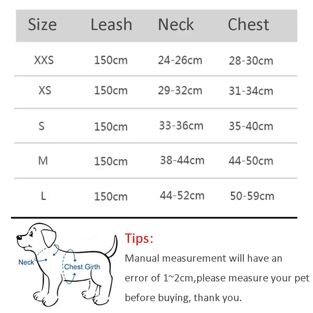 Adjustable Cat & Dog Harness Set - Poochi Paws