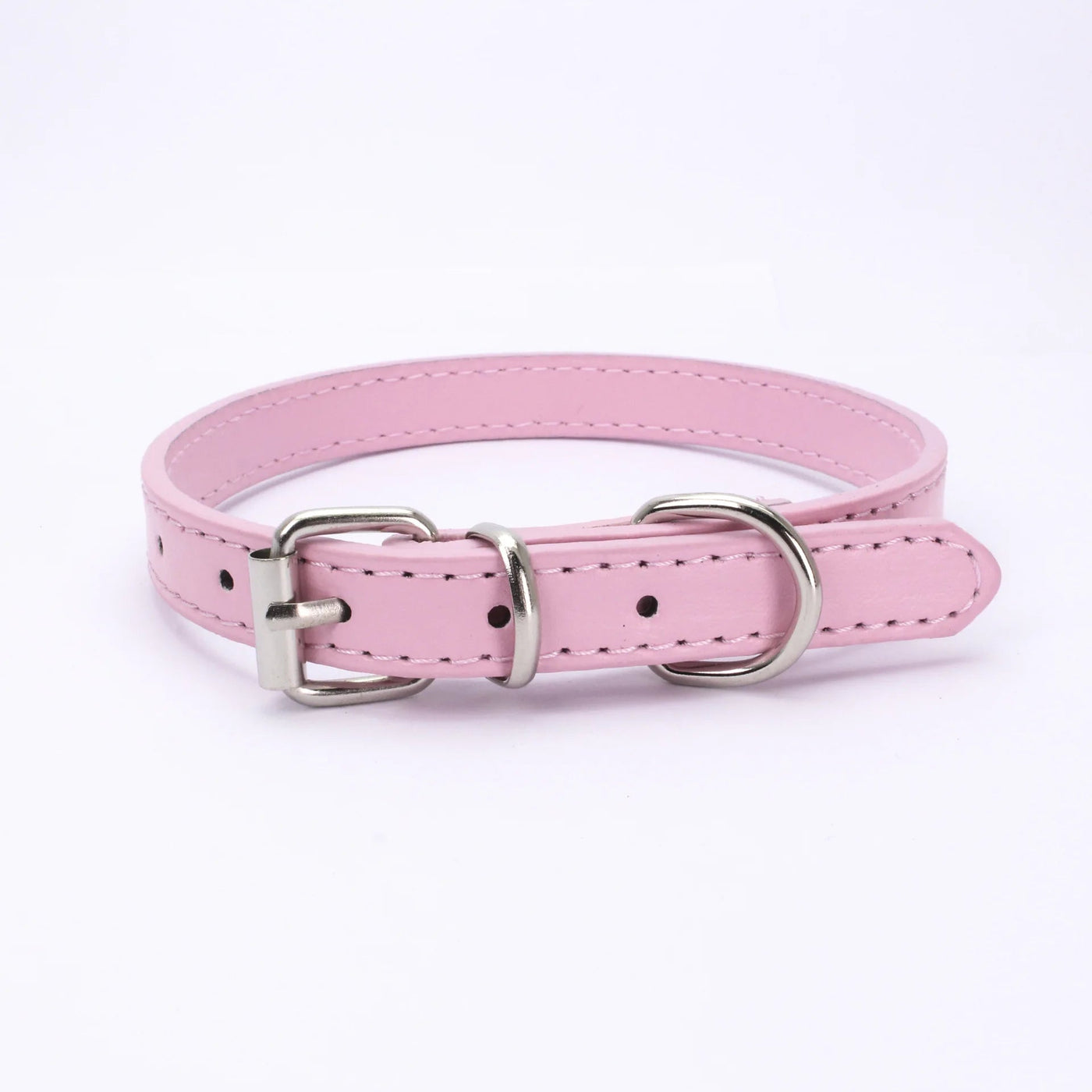 Adjustable Leather Dog Collar - Poochi Paws