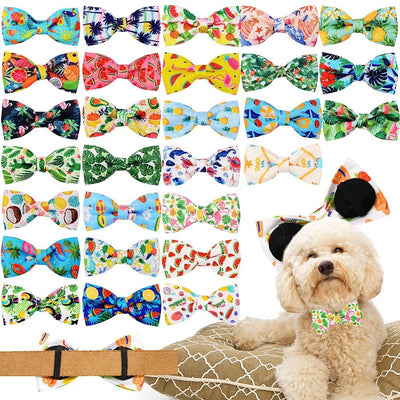 Adjustable Pet Bow Tie Set - Poochi Paws